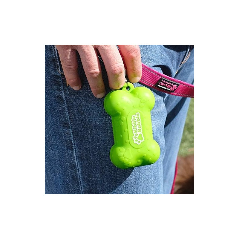 Bolsa para premios de perro, Hueso, Verde