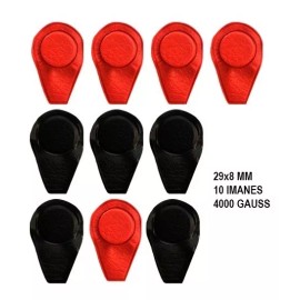 IMANES BIOMAGNETISMO MX Kit 10 Imanes 29x8  2800 Gauss C/u