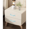 funifiti 5 Pack Beachy Blue Drawer Pulls Cabinet Handles Modern