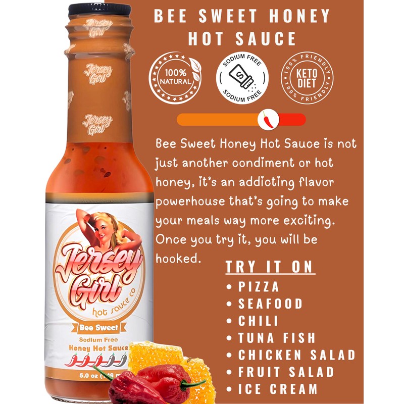 Jersey Girl Hot Sauce Co No Sodium/Salt Free - All