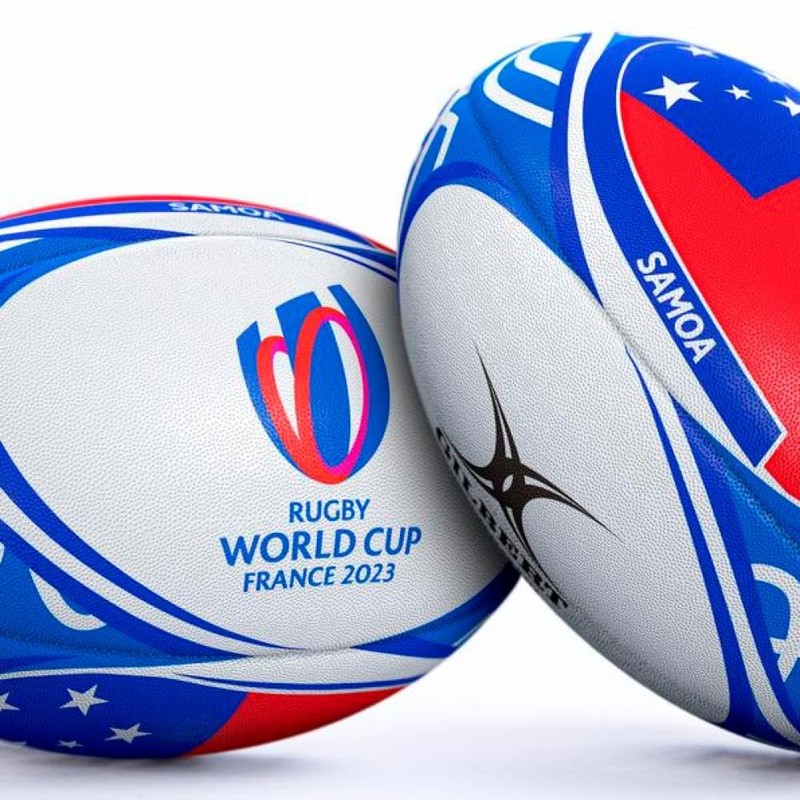 Gilbert Rugby World Cup Samoa Flag Ball 2023