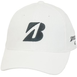 Bridgestone CPW24D Men's Cap Corduroy Cap, white