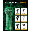 Golf Club Head covers Hybrid Utility Rescue with Interchangeable Number