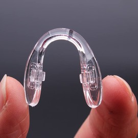 Eyeglasses Nose Bridge Pushin Pieces Push in Soft Silicone Slide in Pads Nosepads for Eye Glasses Sunglasses