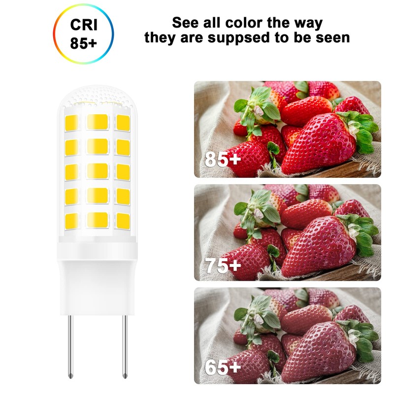 G8 Led Bulb Dimmable for GE Microwave Oven, 120V 50W