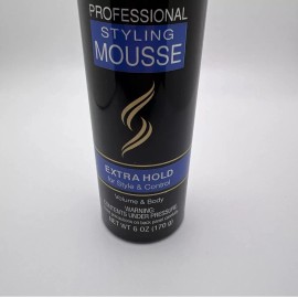 SPA Luxury Styling Hair Styling Mousse Extra Hold Volume Body Control 6oz