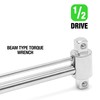 OEMTOOLS 79-140 Torque Wrench 1/2 Drive, Beam Style, 0–150 Ft/Lb