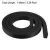 sourcing map Solid Rectangle Rubber Seal Strip 15mm Wide 10mm