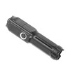 2Pcs Flashlight Telescopic Zoom Strong Light USB Rechargeable Portable Long