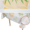 Washable Oilcloth Tablecloth 120 x 140 cm Cut Edge Secret