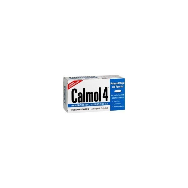 Calmol 4 Suppositories 24