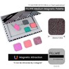 Chameleon Single Eyeshadow, Pressed Powde, Square Pan, Fits Magnetic Palettes,High