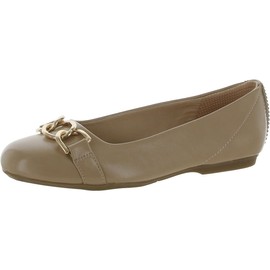 Dr. Scholl's Shoes Women's Wexley Adorn Slip On Ballet Flat Loafer Taupe Smooth 7.5 M