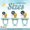 SWEETIE Rubber COLOR Pacifier Natural Rubber Pacifier Rounded 1 Count