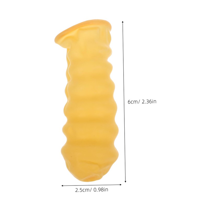 VILLFUL 500pcs Disposable Finger Gloves Medium Protective Covers Static for