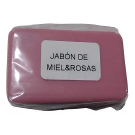 Artesanal Jabón  De  Rosas & Miel 1 Pieza