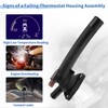 X AUTOHAUX Plastic Engine Coolant Thermostat Housing Assembly for Lexus