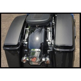 Lid-skins hard bag lid covers Fits1994-2013 Harley-Davidso