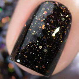 Vishine Gel Polish Professional Manicure Salon DIY UV LED Soak Off Gel Nail Polish Varnish Color Glitter Black