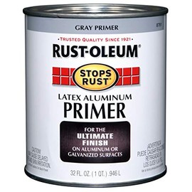 Rust-Oleum 8781502 Stops Rust Aluminum Flat Primer, 32 Fl Oz (Pack of 1)