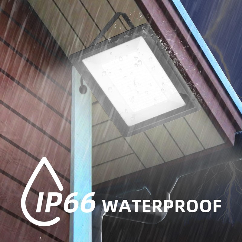 Gopretty 4 Pack 150W LED Flood Light Outdoor, 18000Lm Super