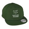 Hippowarehouse Keep Calm and Run Like Phoebe Snapback hat Premium