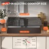 Karienvir 24 Inch Electric Cooktop Built in Electric Stove Top,
