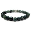The Magic Is In You MOSS AGATE 8mm Round Genuine
