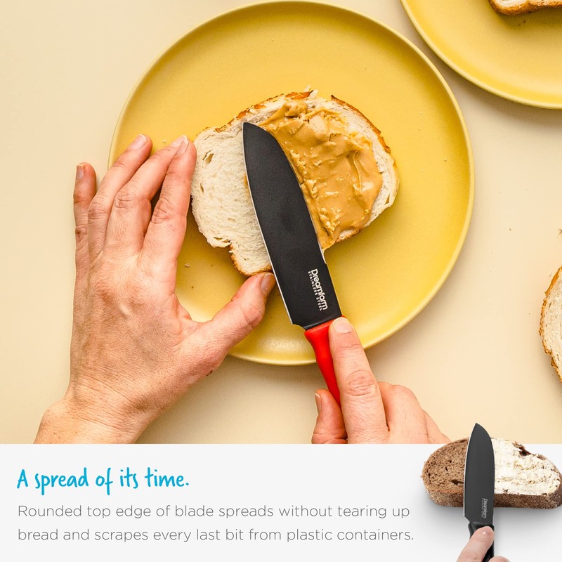 Dreamfarm Kneed Daily Chopping, Spreading, & Scooping Paring Knife with