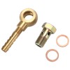 Turbocharger Water Coolant Banjo Fitting Bolt Set M14x1.5 to 3/8in