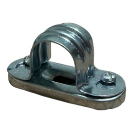 20mm Galvanised Steel Spacer Bar Saddle Zinc Plated - Pack of 10