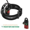 Ankky Garmin Watch Charger to 8-Pin Adapter 90 Degrees, Compatible