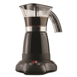 Brentwood TS-118BK Electric Moka Pot Espresso Machine,6-Cup,Black