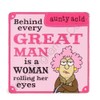 Aunty Acid Coaster Behind Every Great Man (PK56625)