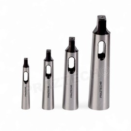 PRAZTECH® 4pcs Morse Taper Drill Sleeve Reducing Adapter for Lathe Milling | MT1 to MT0, MT2 to MT1, MT3 to MT2, MT4 to MT3 | Taper Shank Drill Reamers Reducing