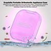 DIDATOOL Braces Box, Colourful Dentures Storage Box, Orthodontic Bit Box,