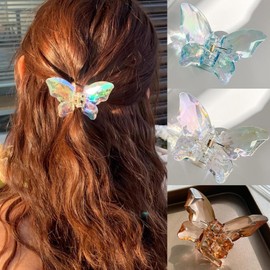 HAPVITAL Hair Clips, Large, Tightly Rolled, Set of 3, Clips, Firm, Hair Clip, Hair Clip, Hair Clip, Hair Clip, Korean Style, Hair Clip, Hair Clip, Hair Clip, Hair Clip, Hair Clip, Hair Clip, Hair