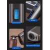 The Vintage Lighter Triple Flame Cigar Torch Lighter Butane Lighter
