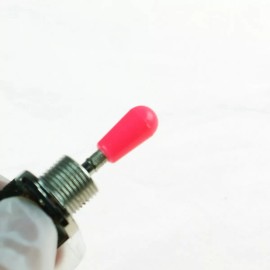 mLaval Guitar Parts Metric M3.5 Switch Tip knob cap for Toggle Pickup Selector ,Plastic /Pink