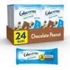 Glucerna Mini Treats - Diabetic-Friendly Snack Bars for Blood Sugar Management - 80 Calories - Chocolate Peanut Flavor - 6-Bar Pack, 24 Count
