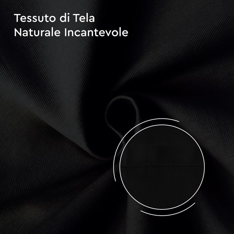 Encasa Table Runner Size 32x300 cm | Cotton Canvas Fabric