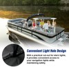 HWEIUA Bimini Top Storage Boot 91"-96" Width, 600D Heavy-Duty Waterproof