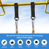 Exsbtay Set of 2 swing attachments, hammock attachment, swing suspension,