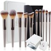 Frepice Makeup Brushes, Set of 10, Powder Brush, Concealer Brush,
