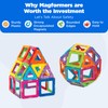 Magformers Rainbow 30 Piece Set - Magnetic Tiles Building Blocks,