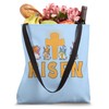Cute Christian He Is Risen Easter Gnomes Tote Bag