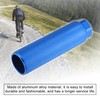 X AUTOHAUX Pair Rear Foot Pegs Footrests Blue for Bicycle