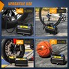 Nilight Tire Inflator Air Compressor Portable Air Pump for 12V