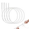4 Pcs Extra Long Pipe Cleaners,Straw Cleaner Brush Extra Long,Tube