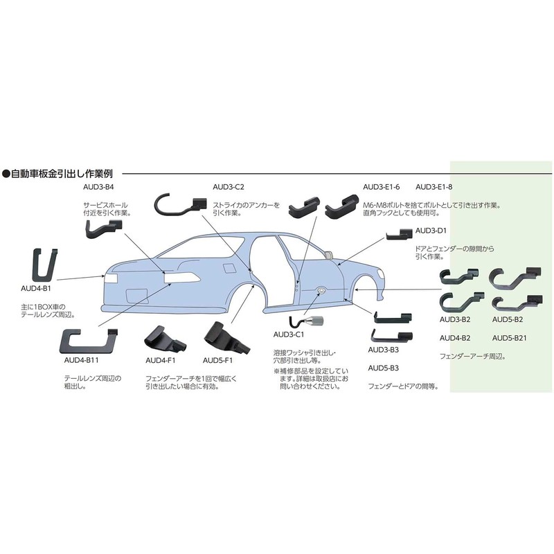 Kyoto Tool (KTC) Slide Hammer Adapter AUD3-G1/2